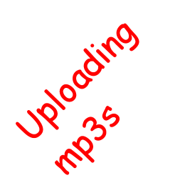 Uploading mp3s