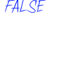 FALSE    