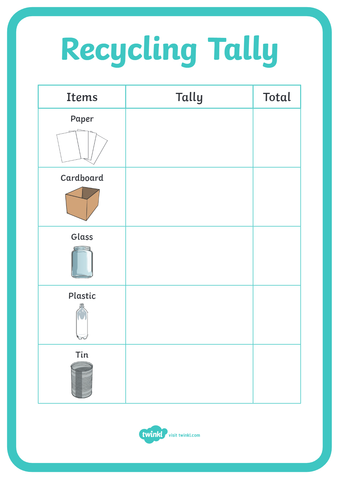 recycling-tally